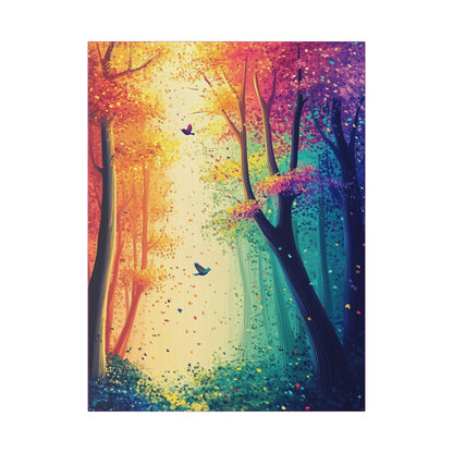 Enchanted Forest - Delight in Nature Series - Fine Art Print on Canvas