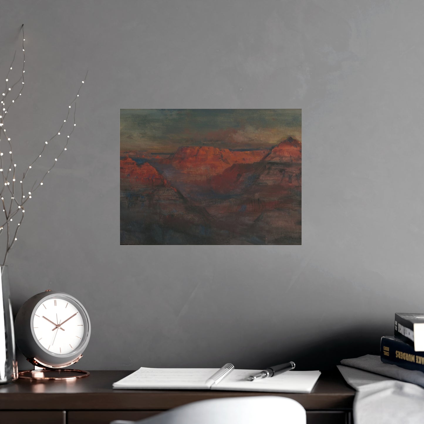 Grand Canyon Afterglow - American West Fine Art Poster