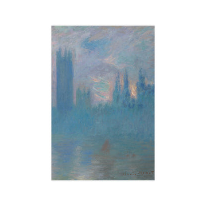 Houses of Parliament London - Monet Fine Art Poster