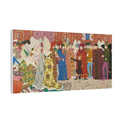 Joan of Arc The Trial Historical Fine Art Canvas Print