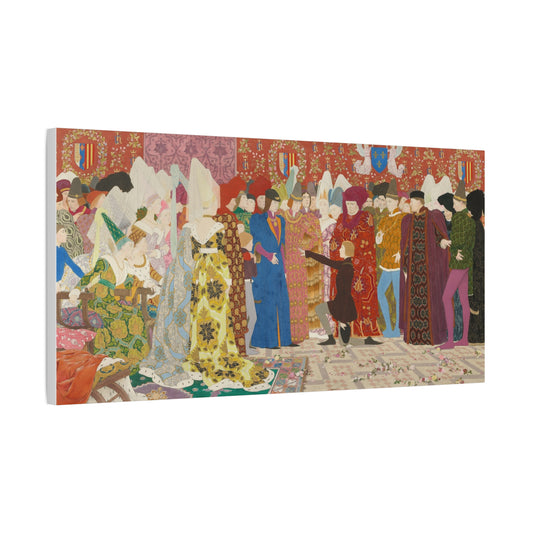 Joan of Arc The Trial Historical Fine Art Canvas Print