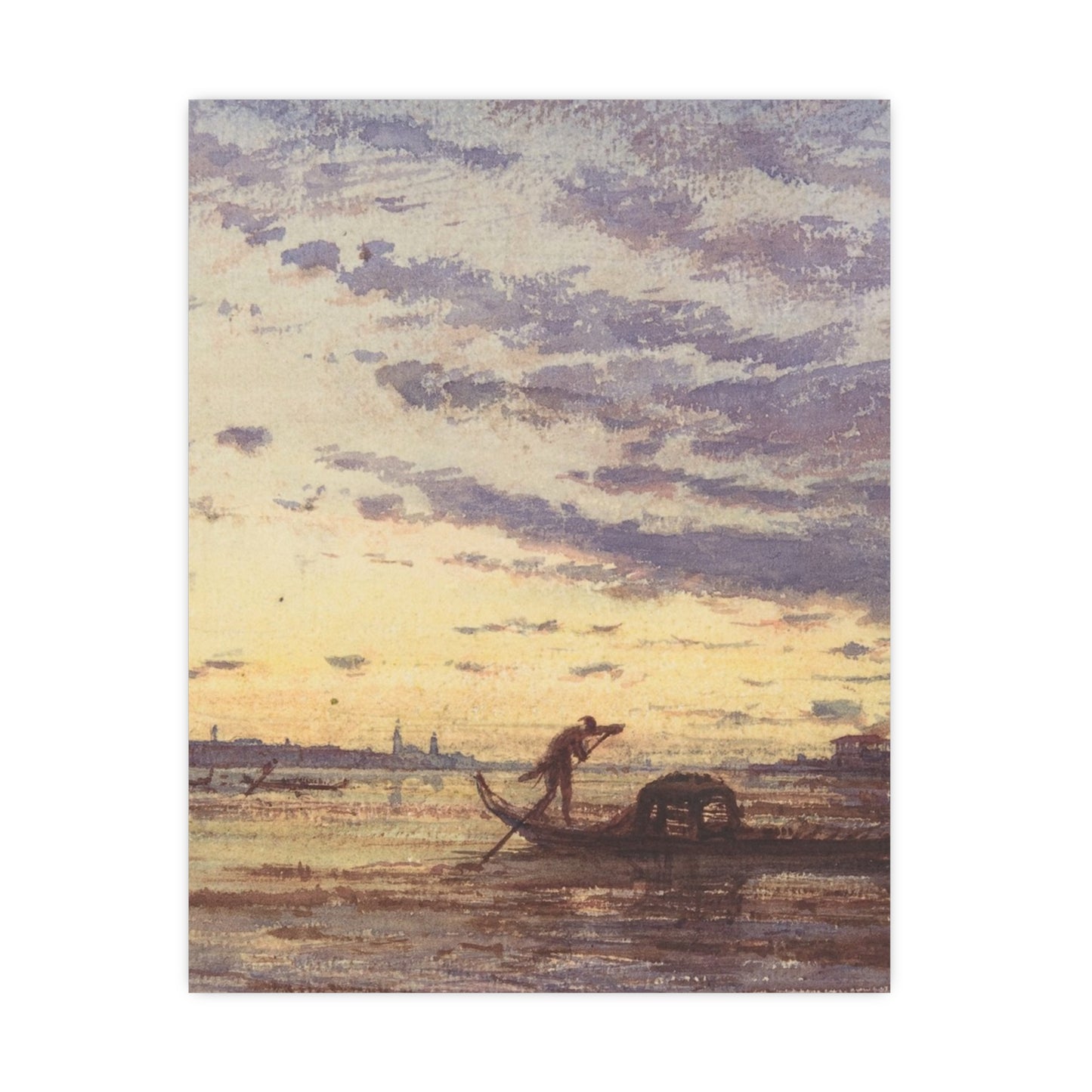 Venice by Felix Ziem 1911 - Museum Collection - Fine Art Poster