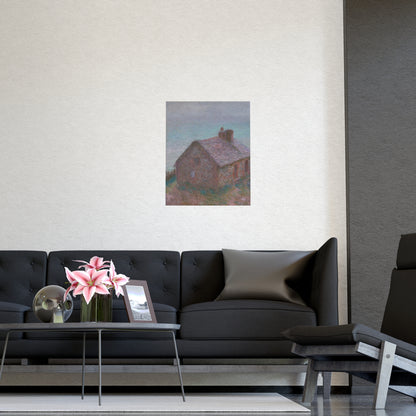 The Customs House at Varengeville - Monet Fine Art Poster