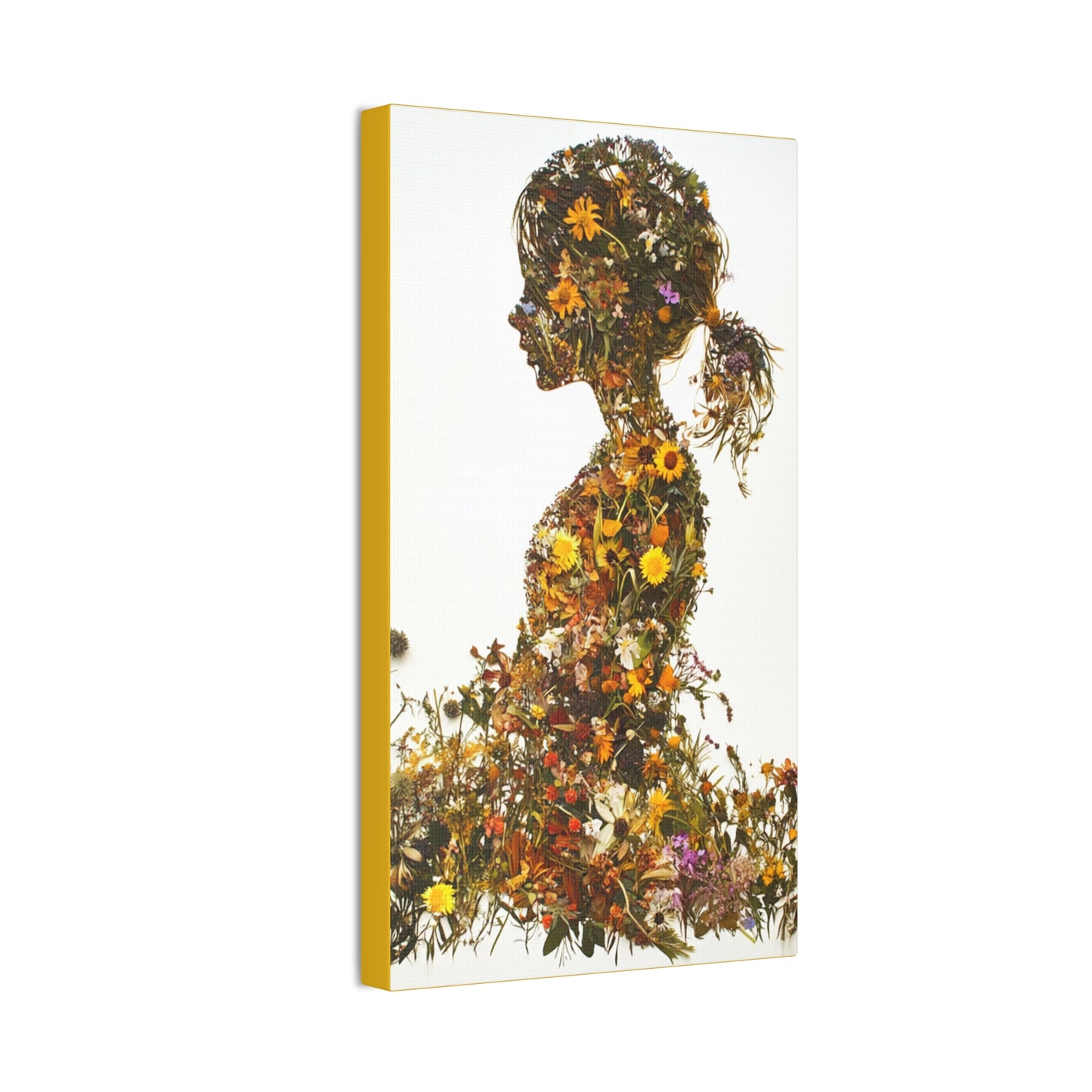 Summers Gone By - Wildflowers Fine Art Print on Canvas