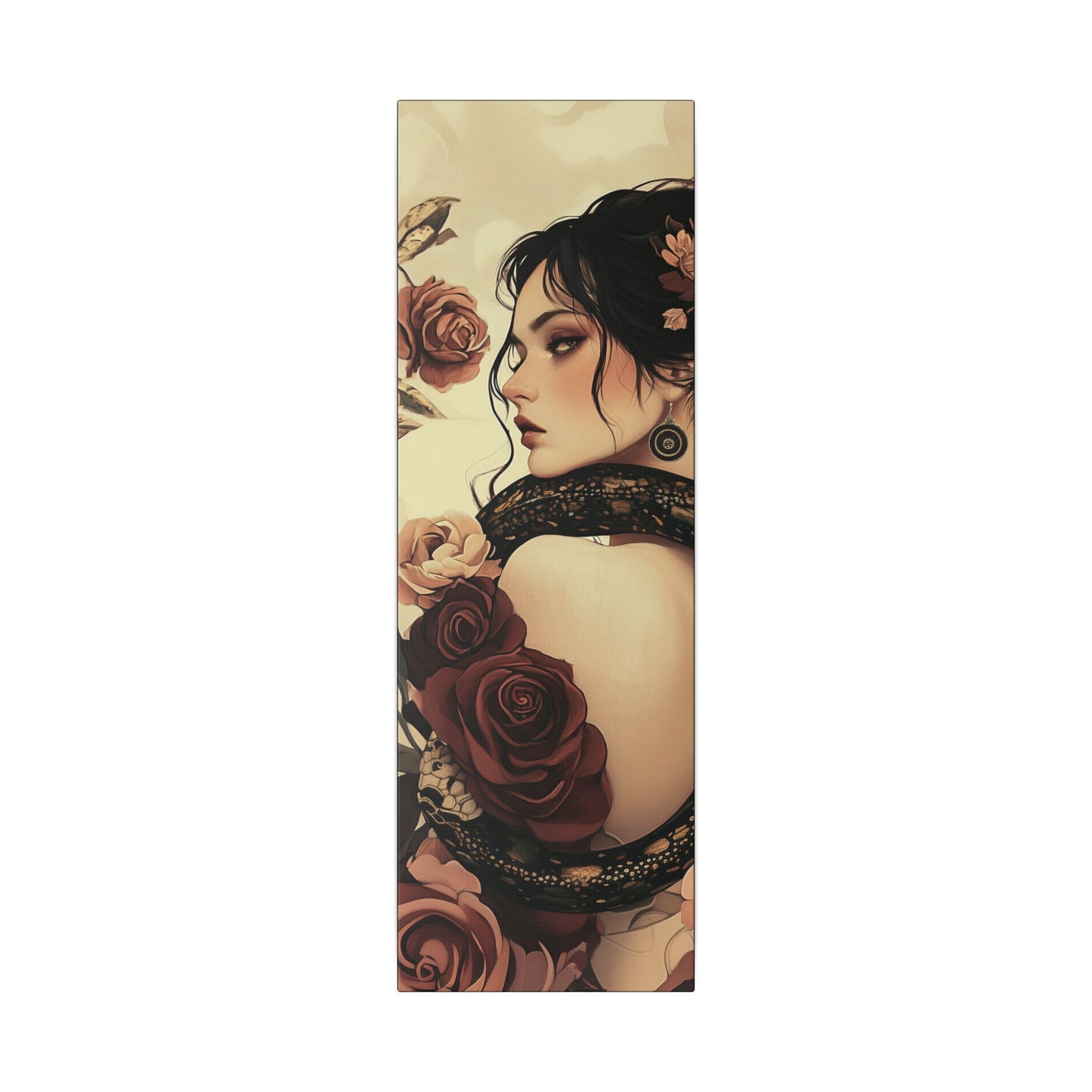 Never Look Back - Secret Garden Series - Fine Art Print on Canvas