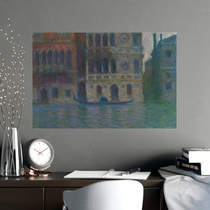 Venice Palazzo Dario - Monet Fine Art Poster