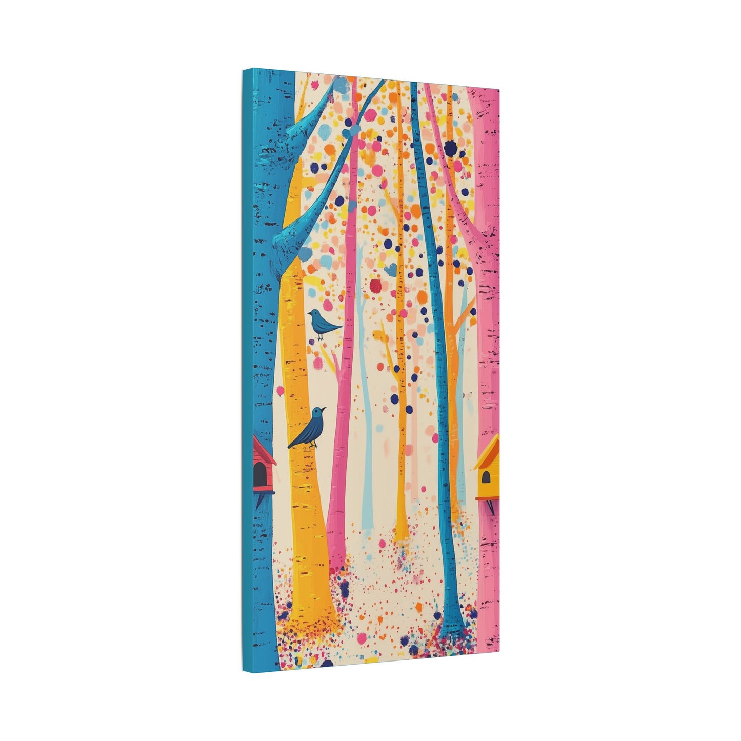 Here for the Birds - Delight in Nature Series - Fine Art Print on Canvas
