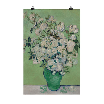 Van Gogh- Fine Art Prints - Reproduction - Flowers in a Vase - Floral Vertical Poster - Artistic Home Décor for Nature Lovers