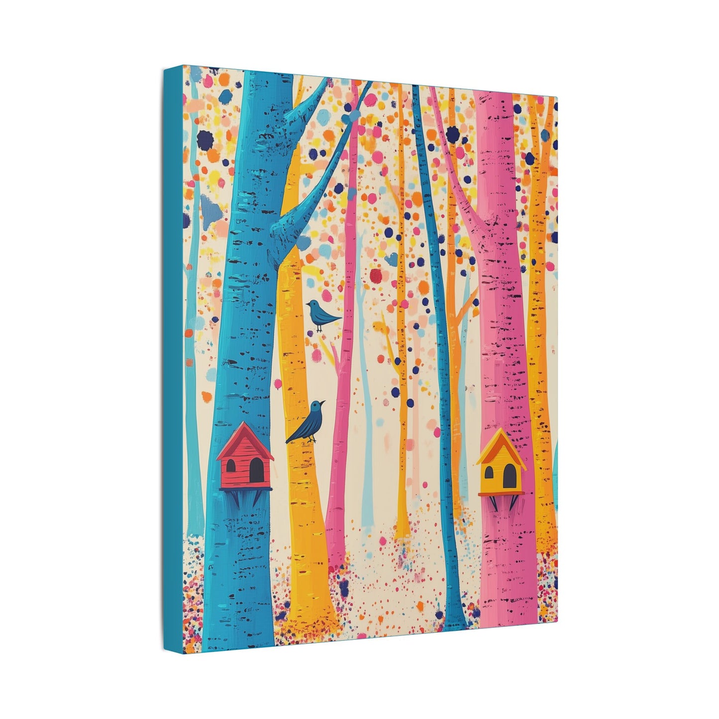 Here for the Birds - Delight in Nature Series - Fine Art Print on Canvas