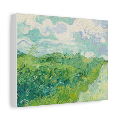 Vincent van Gogh - Green Wheat Fields Fine Art Canvas Print
