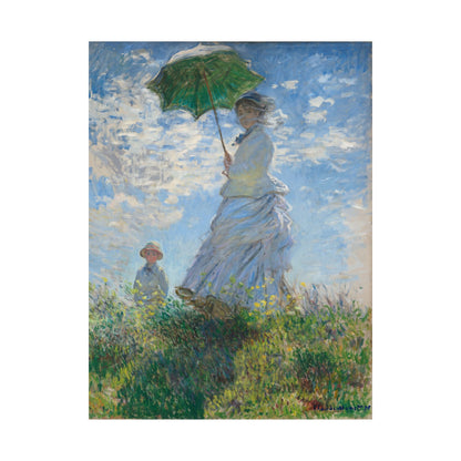 Claude Monet - Woman with a Parasol Fine Art Print