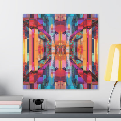 Glitch Origin - Fine Art Print on Canvas