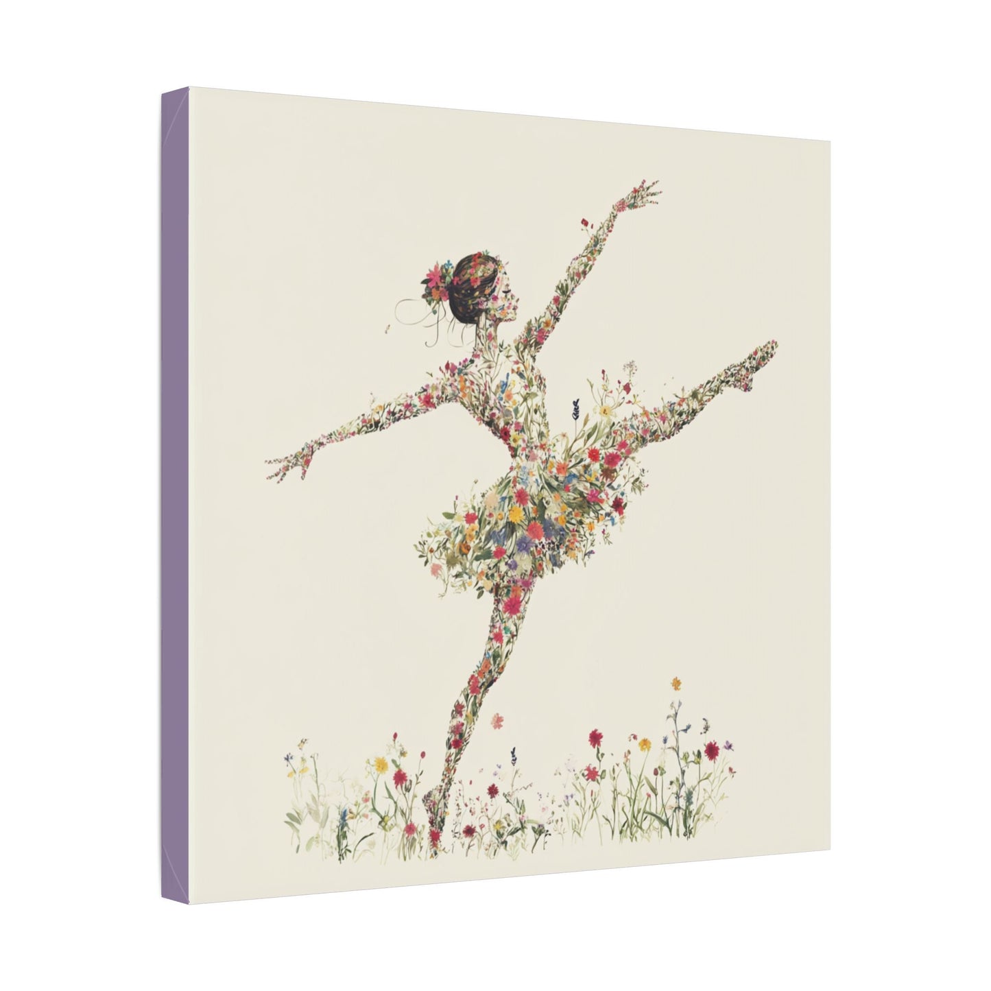 You Belong Among the Wild Flowers - Frolic - on Canvas