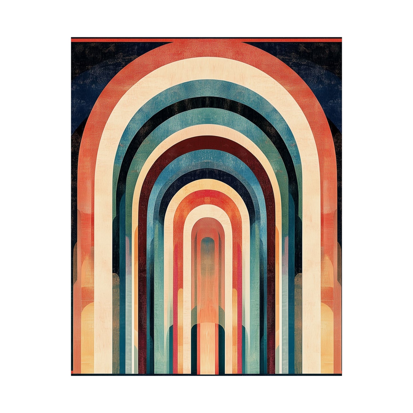 Doors of Perception Fine Art Print - Arches 11:11 - Bauhaus - Bohemian Wall Art - Modern Art - Matte Vertical Poster