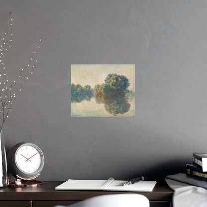 The Seine at Giverny - Monet Fine Art Poster