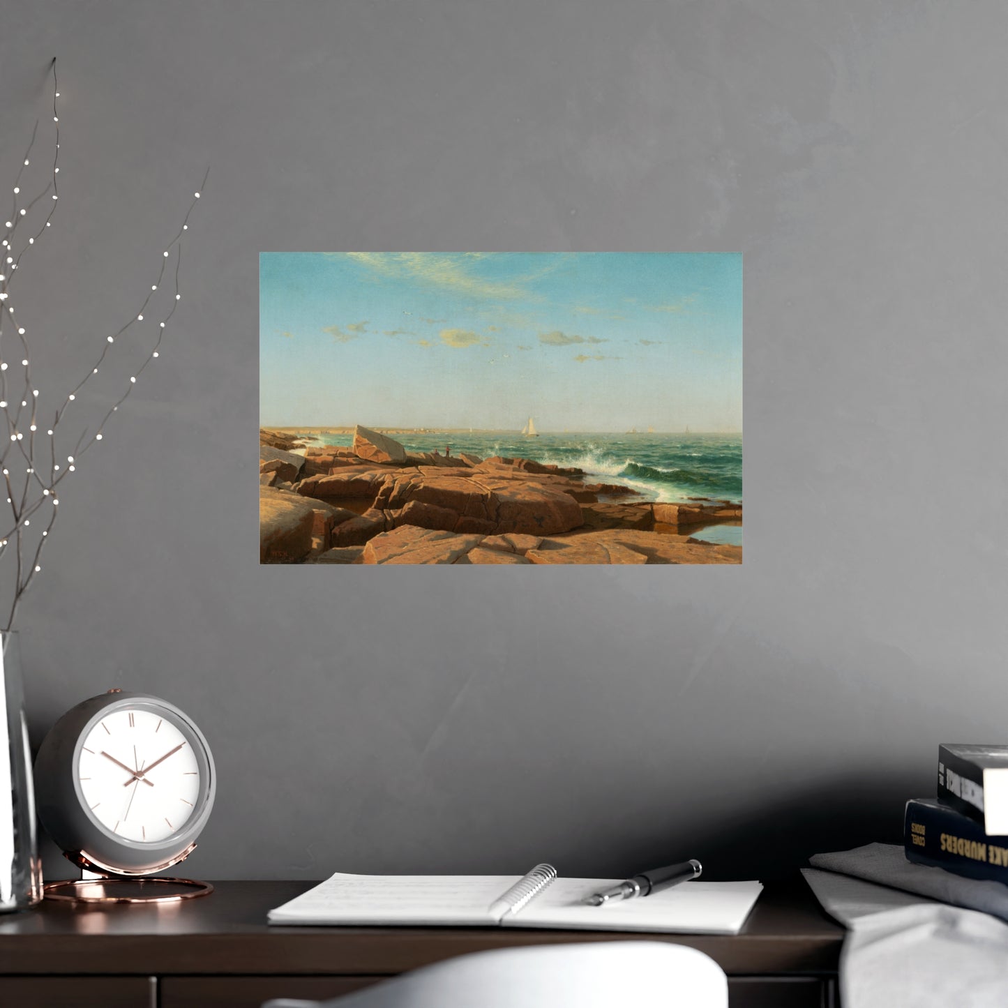 Narragansett Bay - Coastal New England Fine Art Poster