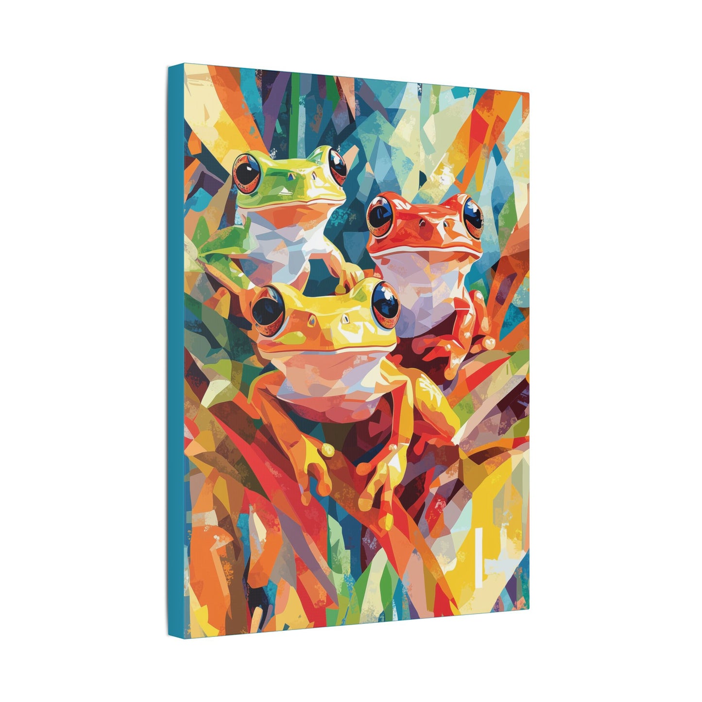 Frogs are Friends - Delight in Nature Series - Fine Art Print on Canvas