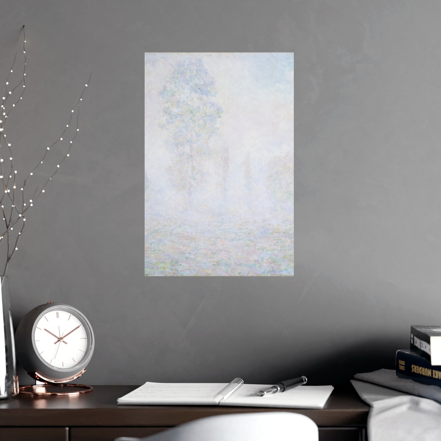 Morning Haze - Monet - Masterworks - Atmospheric Landscape Fine Art Poster