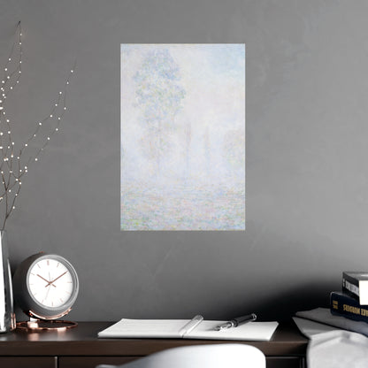 Morning Haze - Monet - Masterworks - Atmospheric Landscape Fine Art Poster