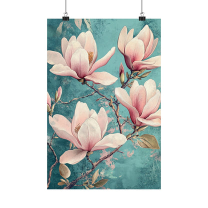 Blossoming Branches Pink Fine Art Print