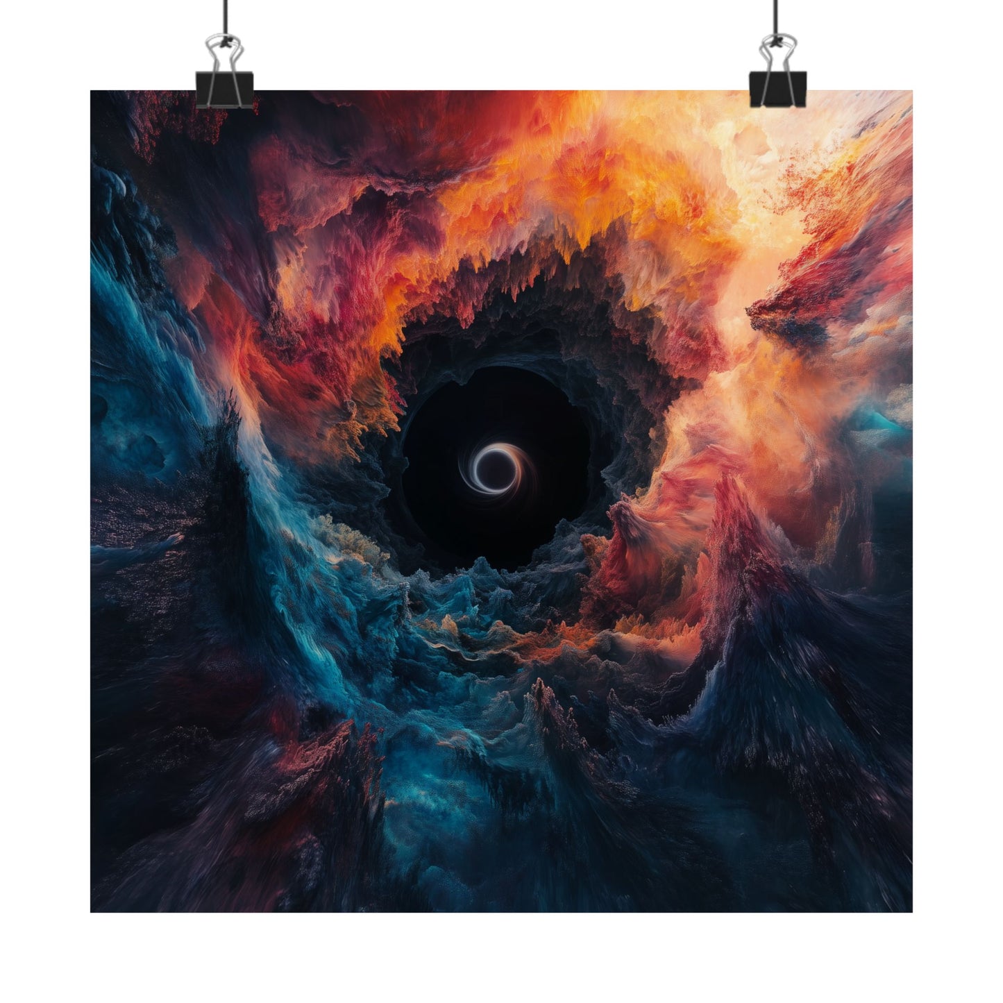 Cosmic Dance - Event Horizon - Fine Art Print - Eye-Catching Wall Art for Space Lovers - Space Poster