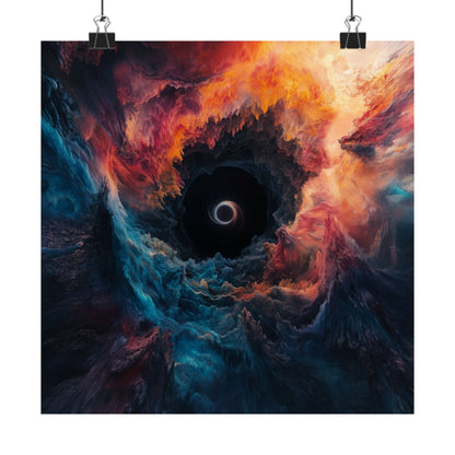 Cosmic Dance - Event Horizon - Fine Art Print - Eye-Catching Wall Art for Space Lovers - Space Poster