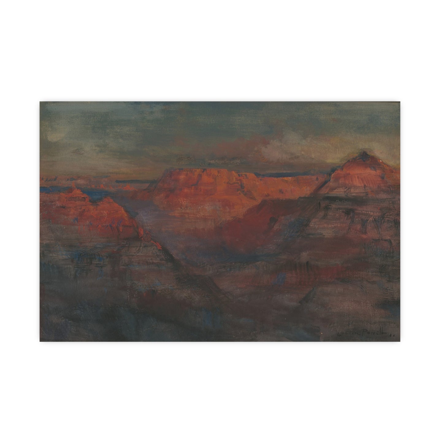 Grand Canyon Afterglow - American West Fine Art Poster