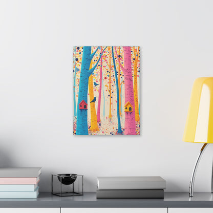Here for the Birds - Delight in Nature Series - Fine Art Print on Canvas