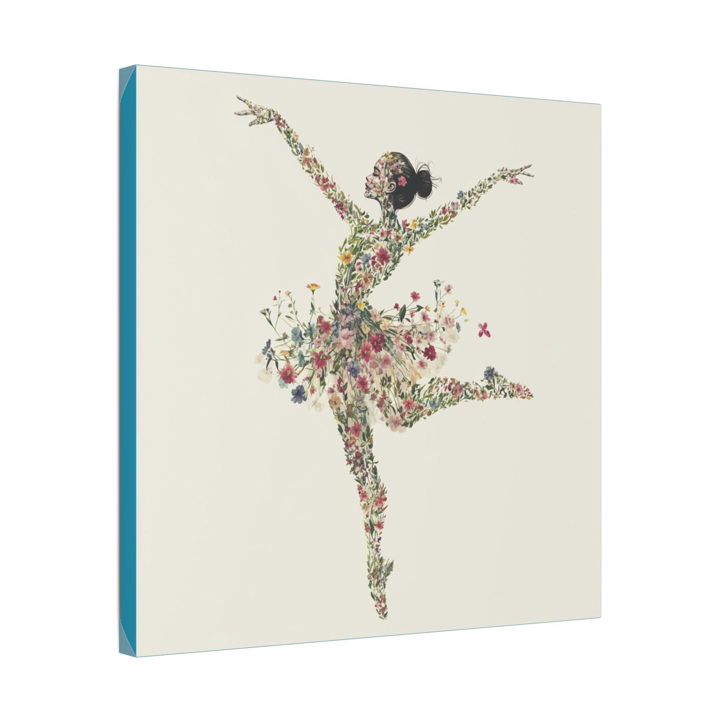 You Belong Among the Wild Flowers - Sugar Plum Fairy - on Canvas