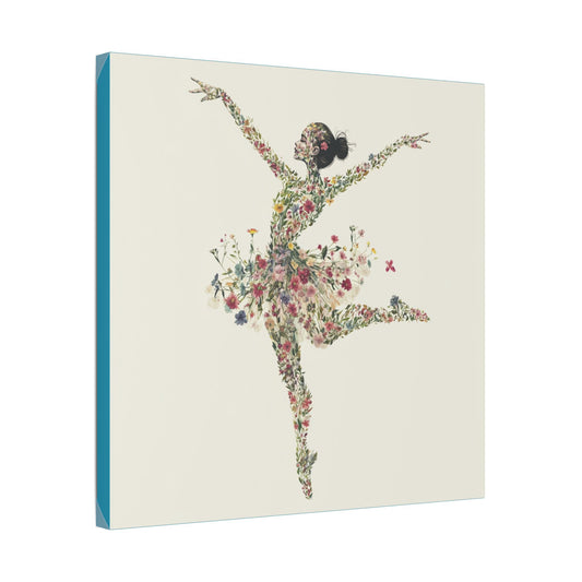 You Belong Among the Wild Flowers - Sugar Plum Fairy - on Canvas