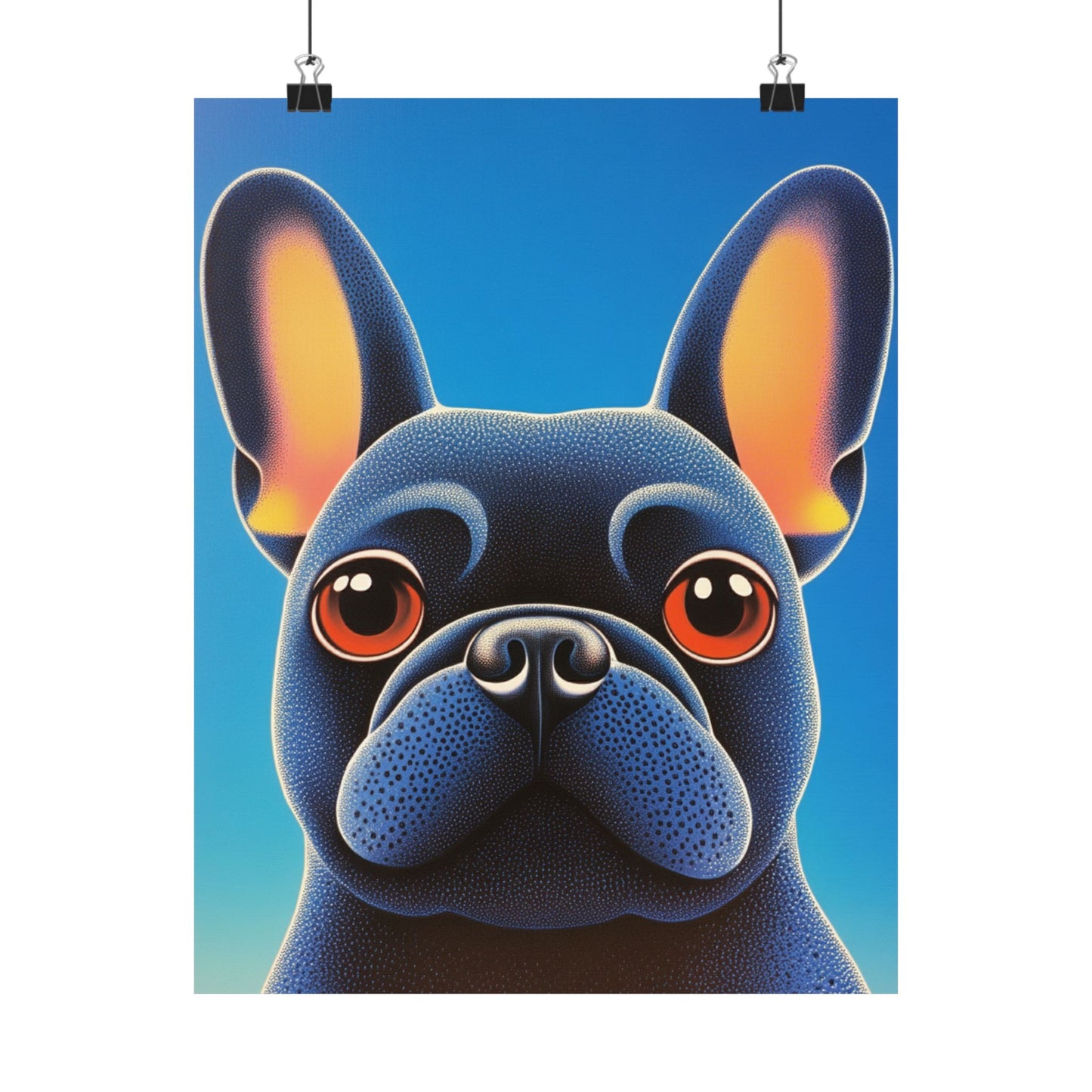 French Bulldog Whimsical Fine Art Print