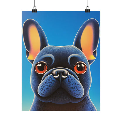 French Bulldog Whimsical Fine Art Print