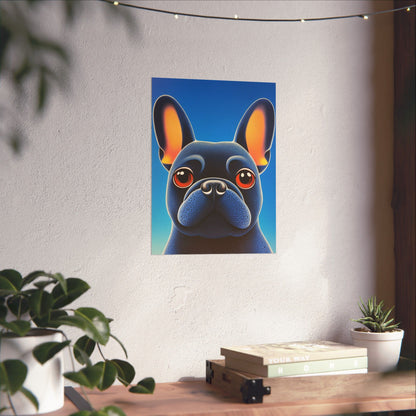 French Bulldog Whimsical Fine Art Print