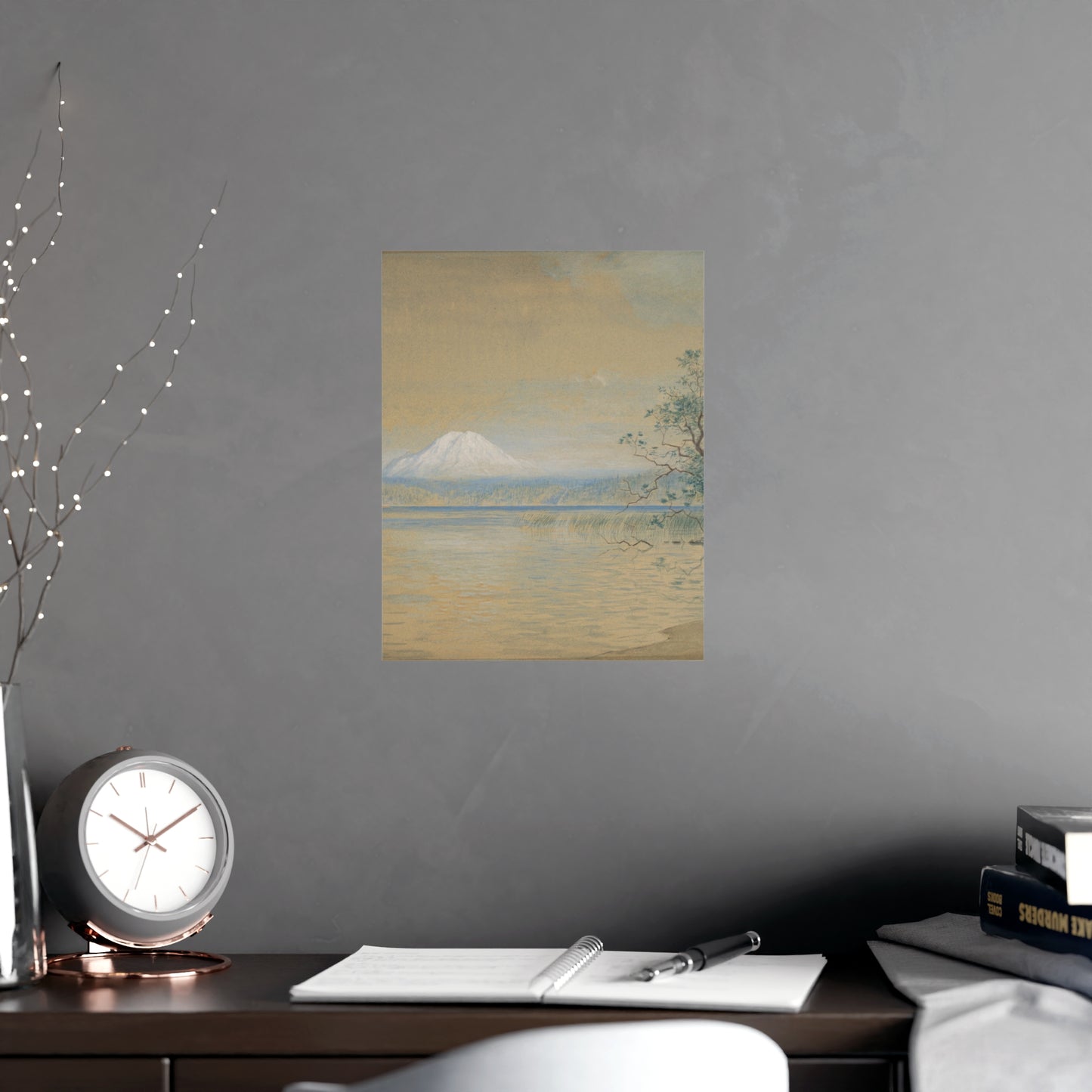 Mount Tacoma - Pacific Northwest Landscape Fine Art Poster
