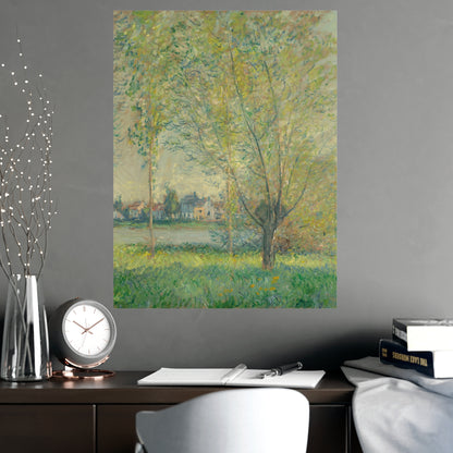 The Willows - Peaceful Landscape Fine Art Poster