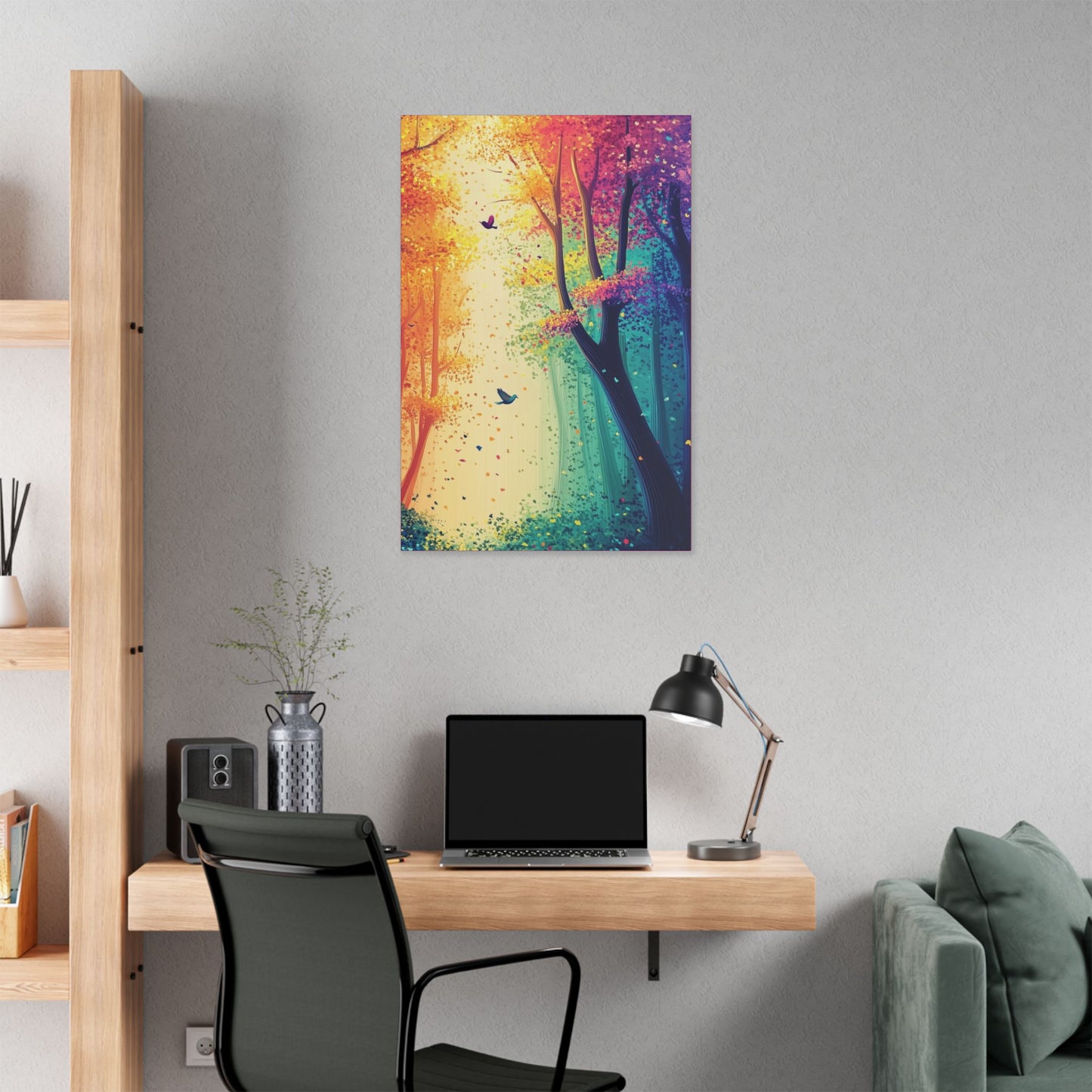 Enchanted Forest - Delight in Nature Series - Fine Art Print on Canvas