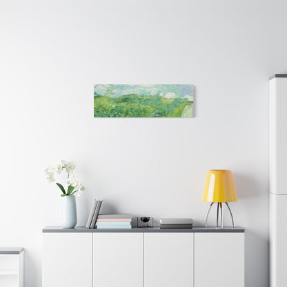 Vincent van Gogh - Green Wheat Fields Fine Art Canvas Print