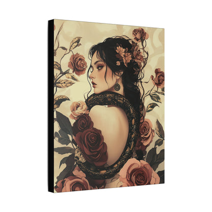 Never Look Back - Secret Garden Series - Fine Art Print on Canvas