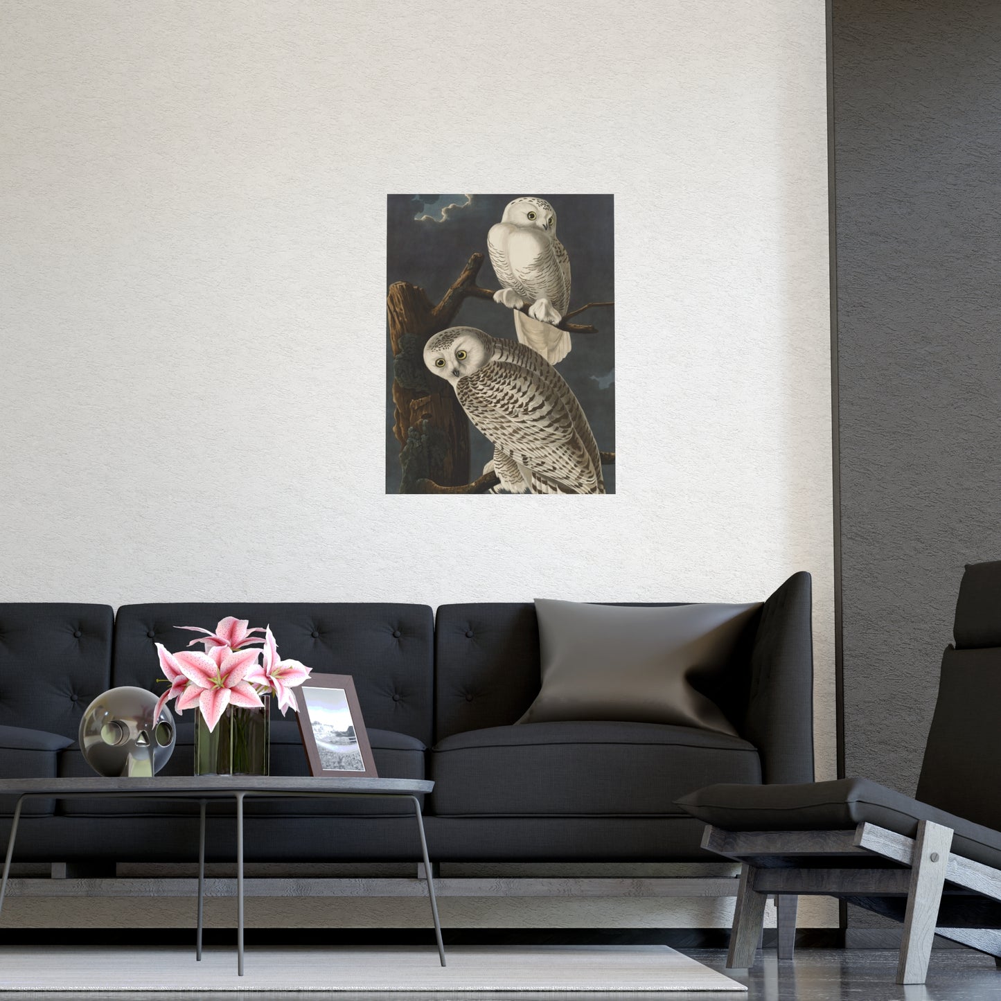 Snowy Owl - Audubon Birds - Fine Art Print