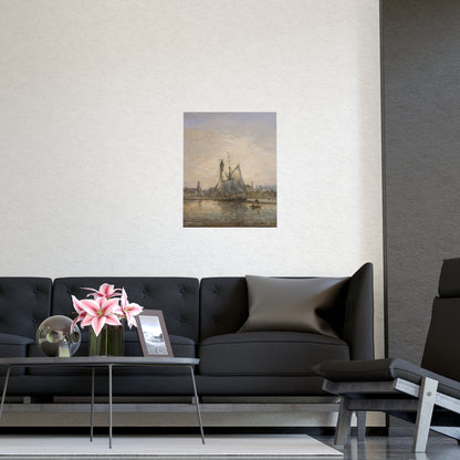 Honfleur Art Print - Museum Collection - Fine Art Poster