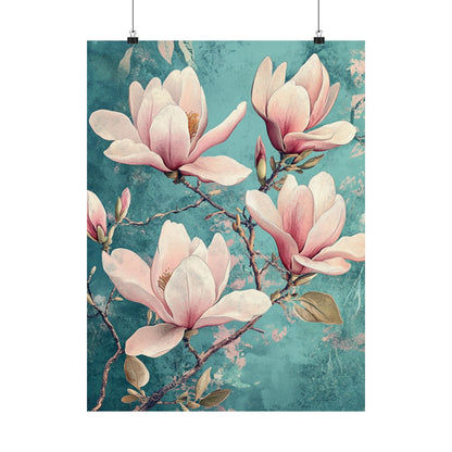 Blossoming Branches Pink Fine Art Print