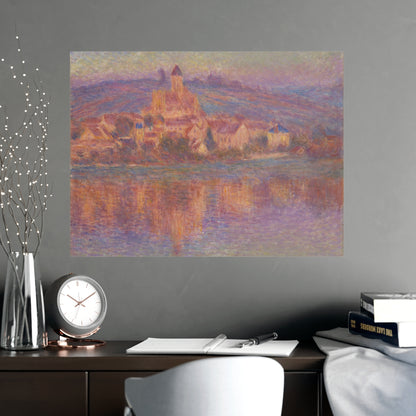 Vetheuil - Monet Village Landscape Fine Art Poster