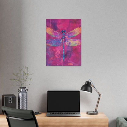 Vibrant Dragonfly - Secret Garden Series -  Fine Art Print on Canvas