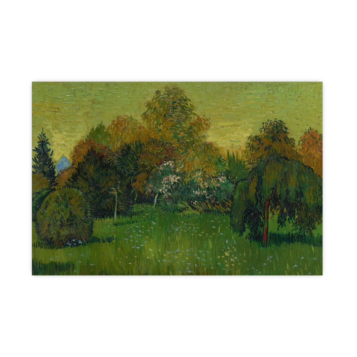 The Poet's Garden - Van Gogh Fine Art Poster