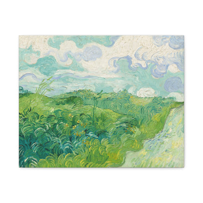 Vincent van Gogh - Green Wheat Fields Fine Art Canvas Print