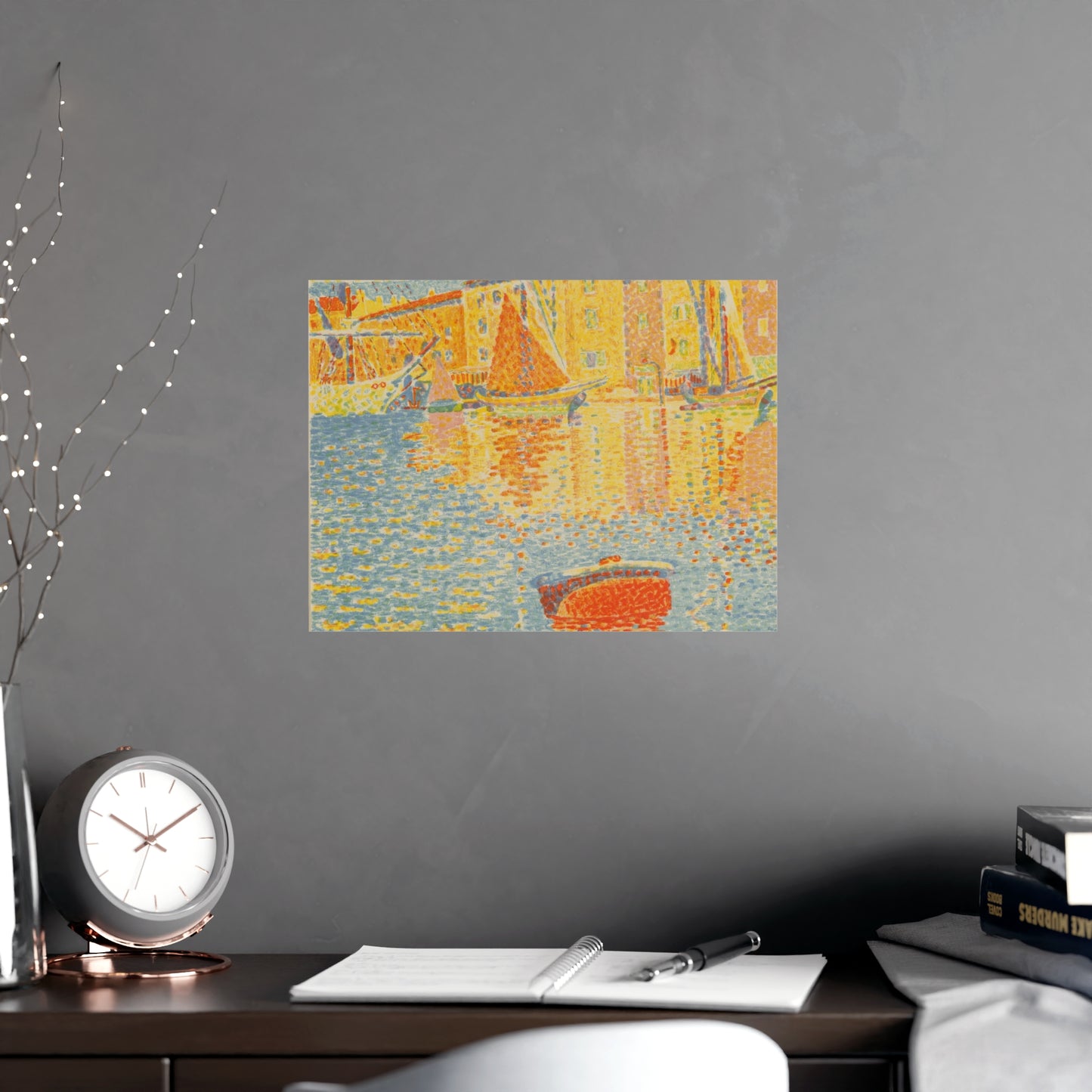 The Buoy La Bouee - Signac Fine Art Poster