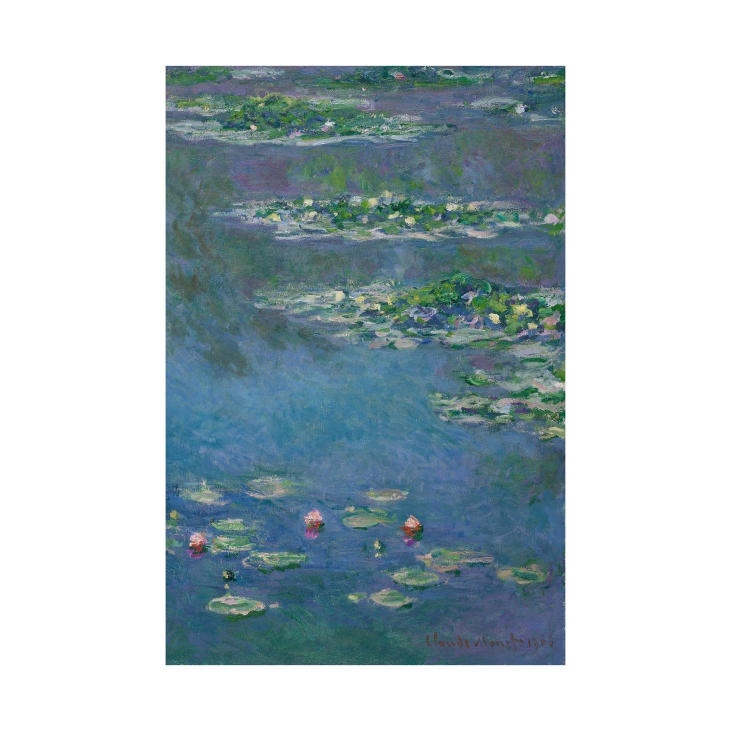 Claude Monet - Water Lilies Fine Art Print