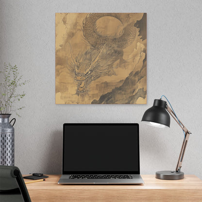 Smoke - Dragon Collection - Year of the Dragon -  Fine Art Print on Canvas