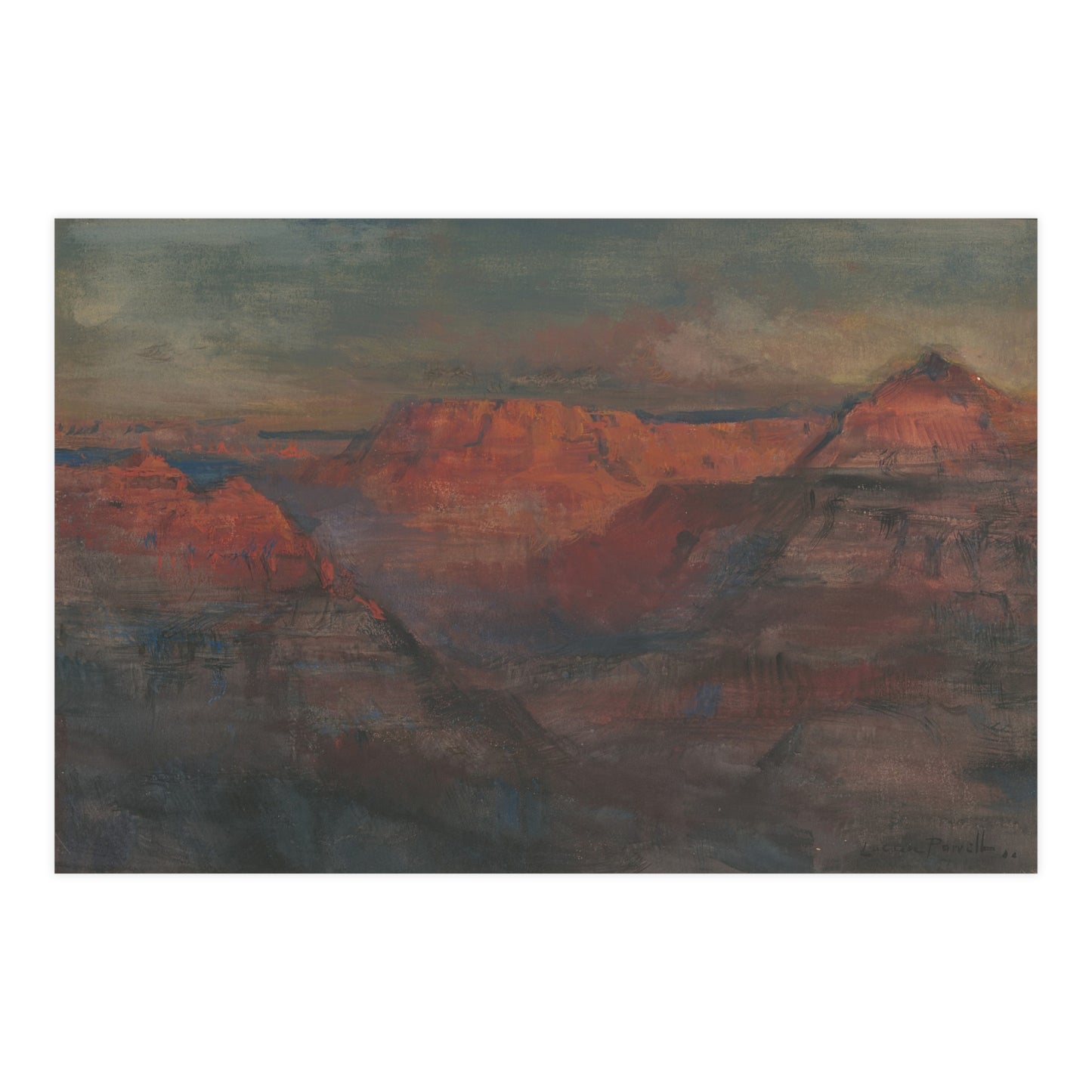 Grand Canyon Afterglow - American West Fine Art Poster