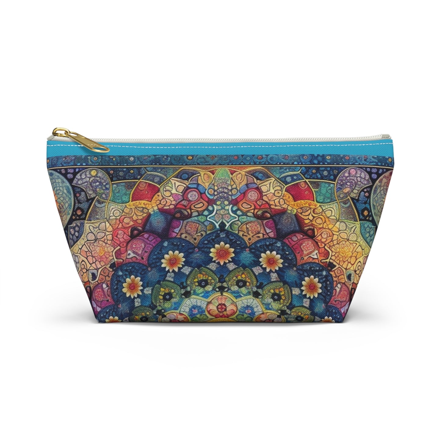 Blooming Mandala Zen Accessory Bag/Makeup Bag